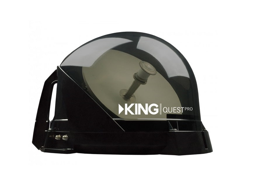 King Quest Fully Auto Satellite Dish Tinted (Fitted or Portable)