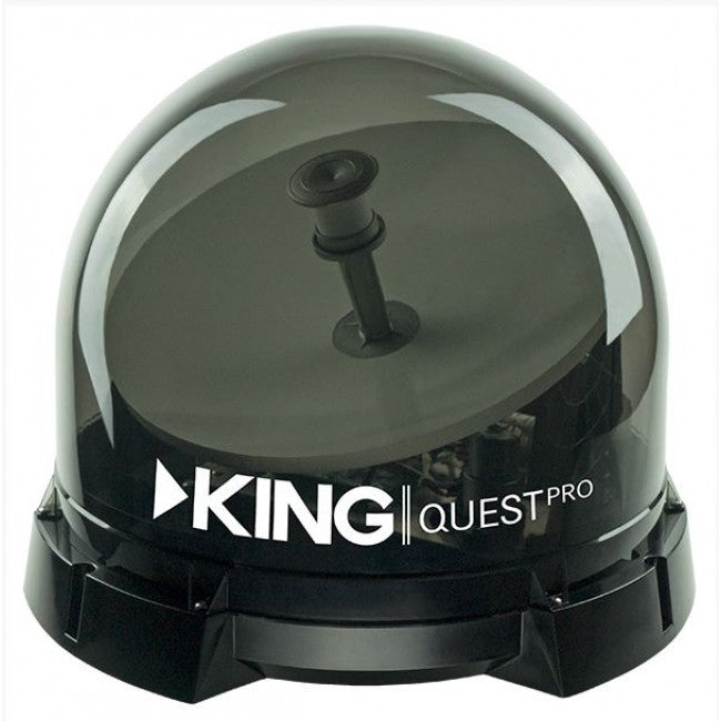 King Quest Fully Auto Satellite Dish Tinted (Fitted or Portable)