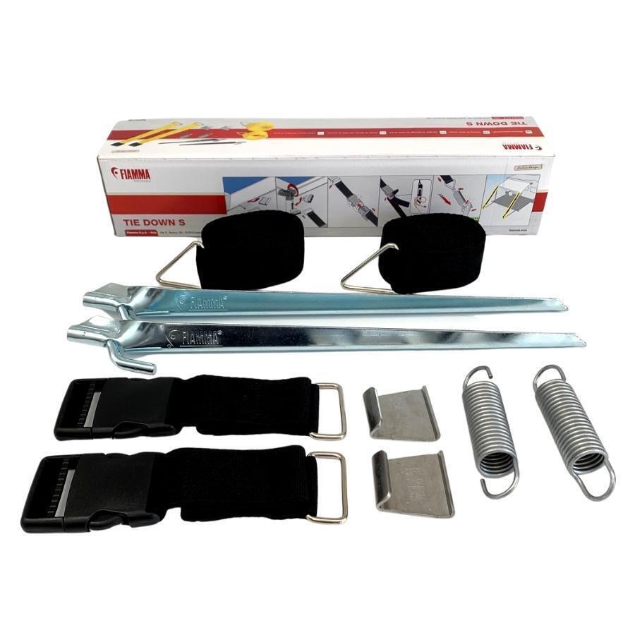 Fiamma Awning Tie Down Kit S Black