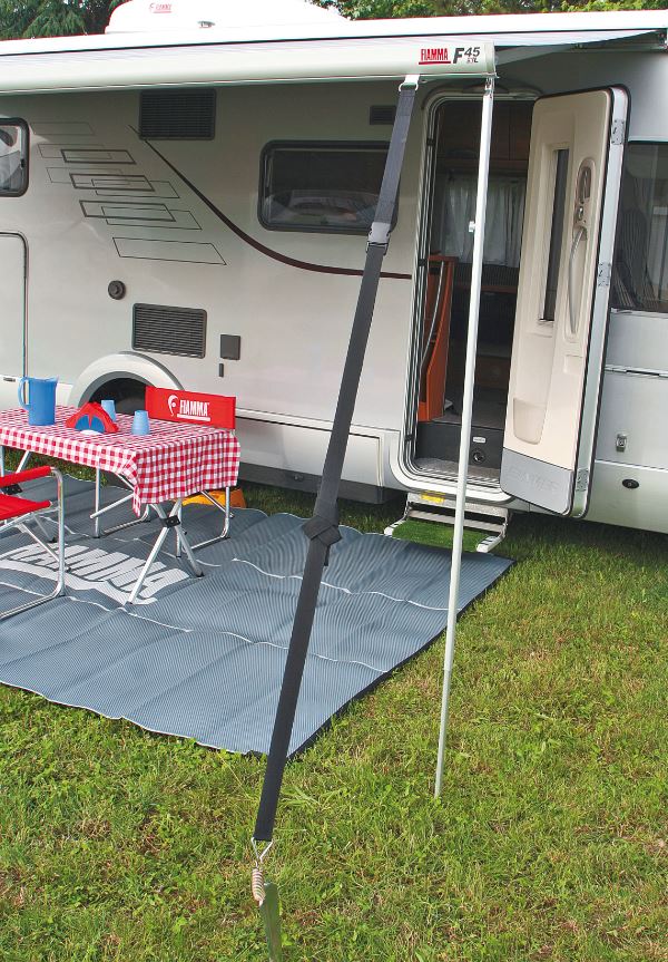 Fiamma Awning Tie Down Kit S Black