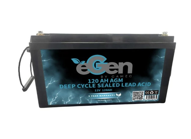 Egen 120Ah AGM Battery
