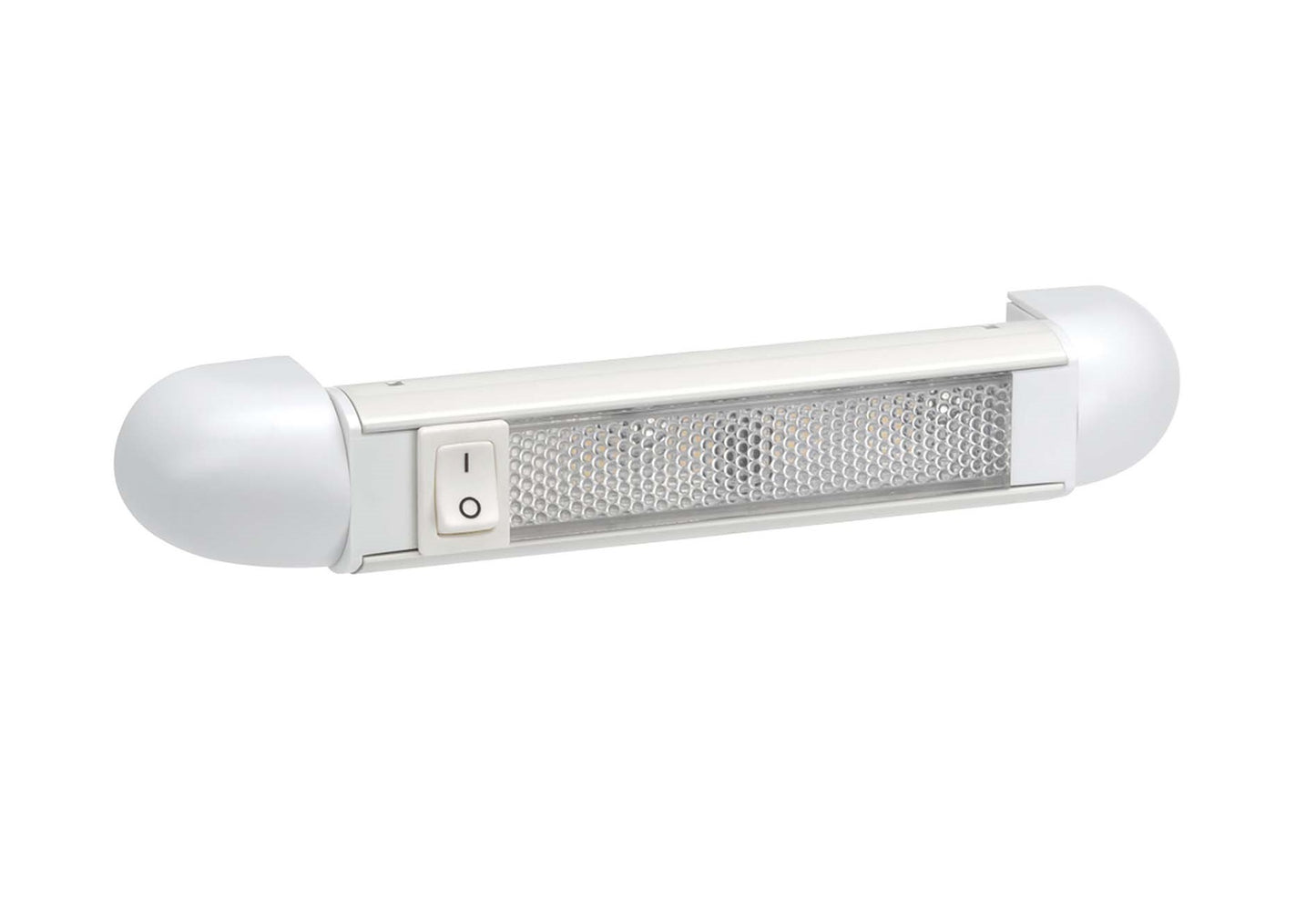 187mm LED Swivel Rail Light, Switched