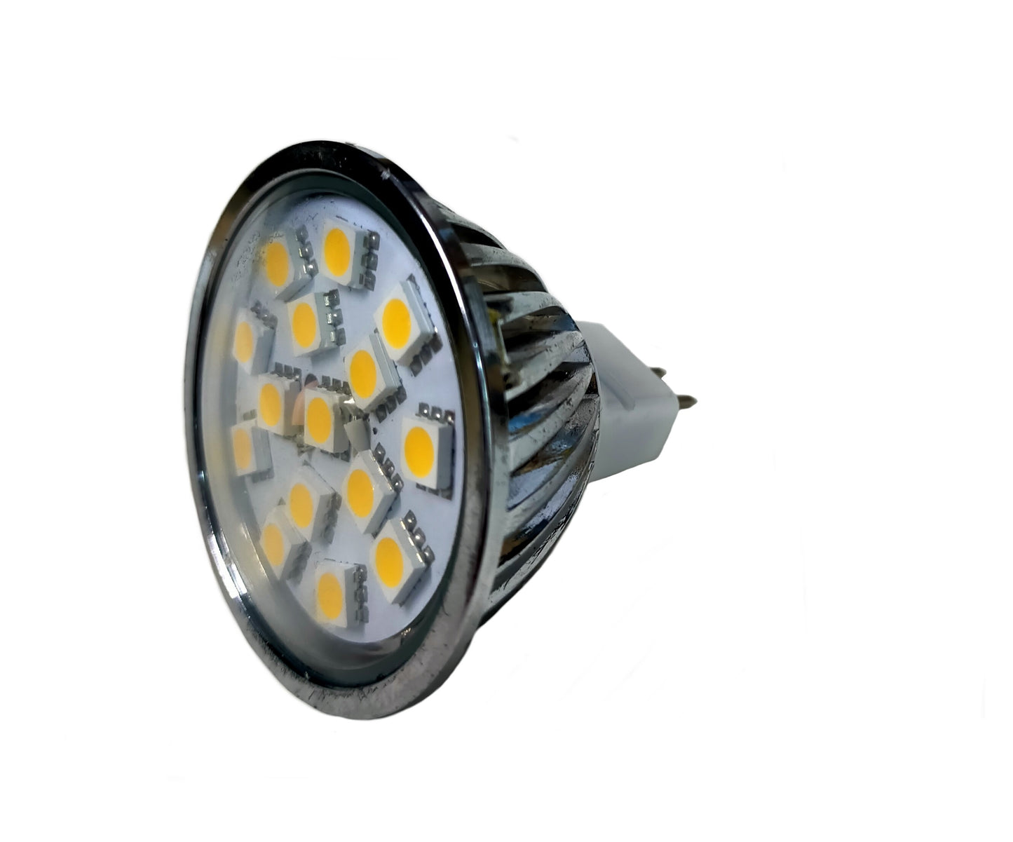 Bulb 15 LED MR16 Warm White 8-30 V