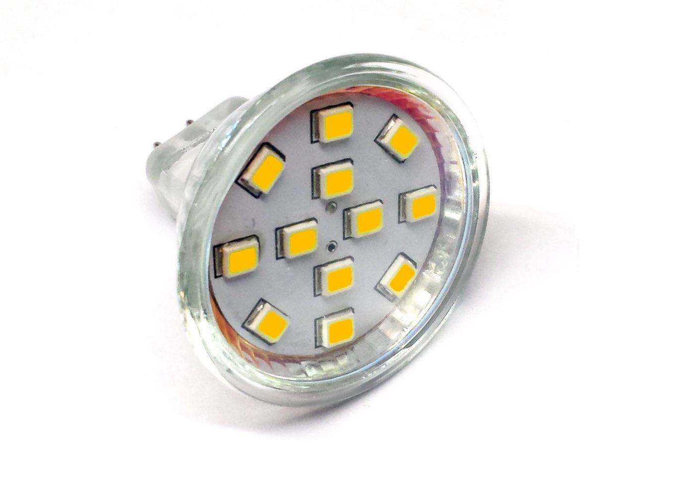 Bulb 12 LED MR11 Warm White 10-30V