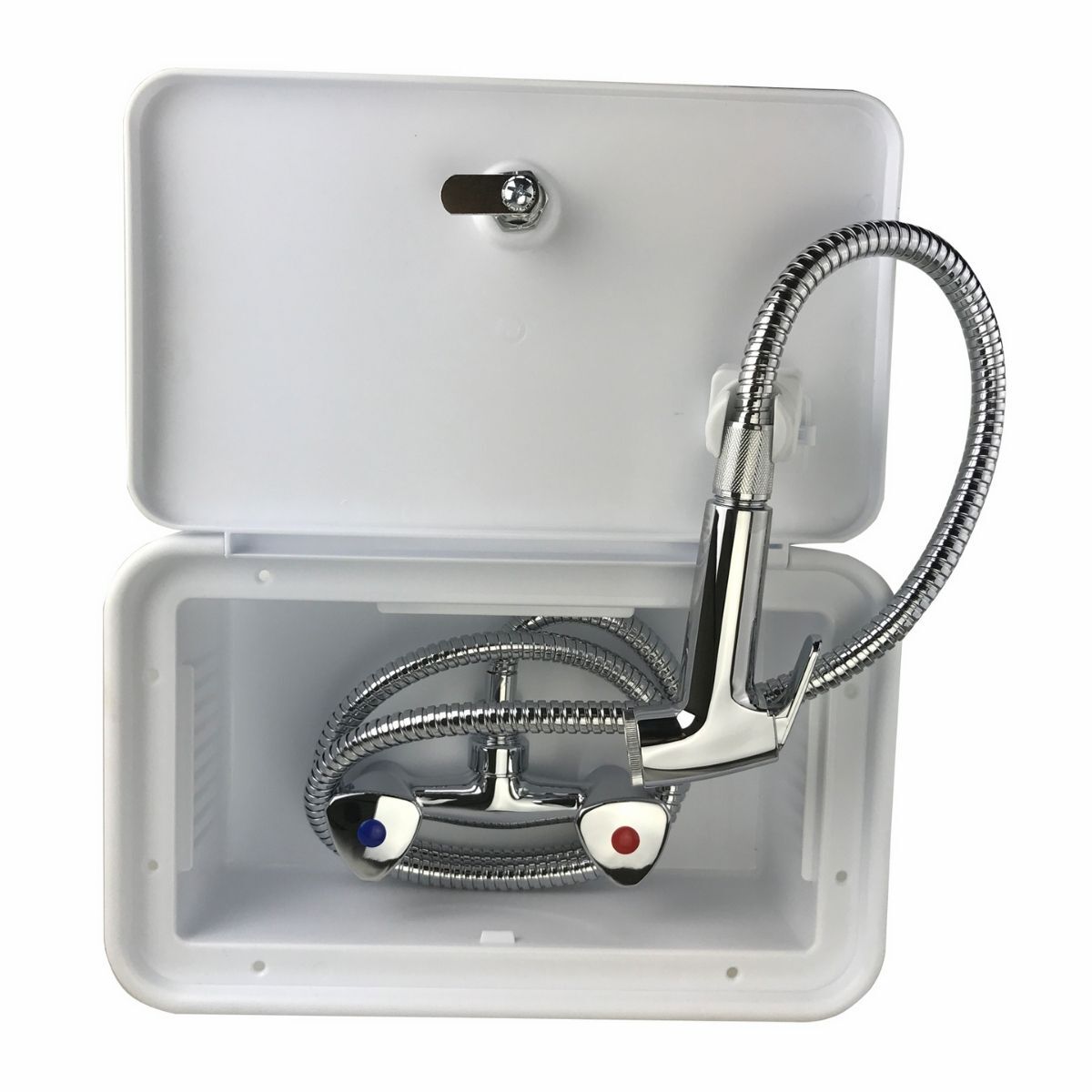 External Flush Mounted Auxiliary Shower