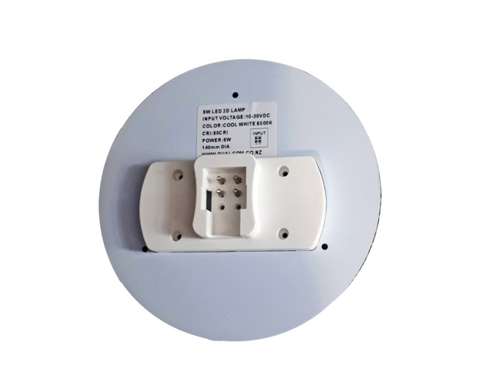 2D LED Replacement 4 Pin, Cool White