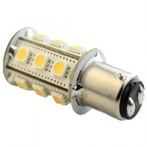 Bayonet Parallel Pin 18 LED Double Contact, Cool White