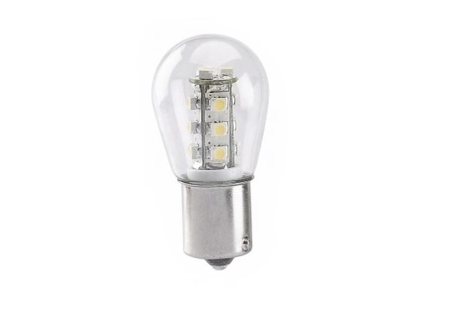 Bayonet Parallel Pin 15 LED Single Terminal Cool White