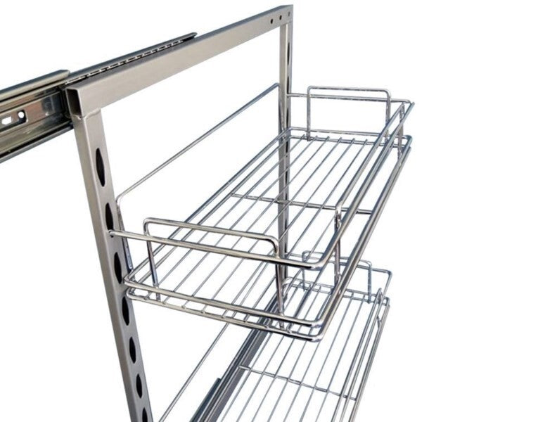 Camec Roll Out Pantry 200mm Wide Baskets