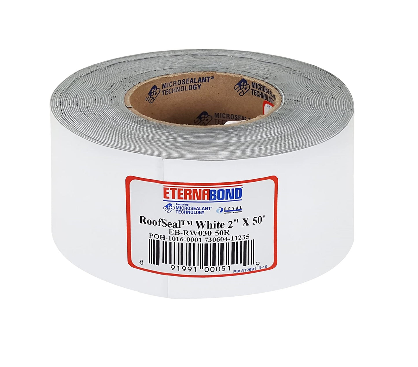 Eternabond Roofseal Tape, White 50mm x 50'