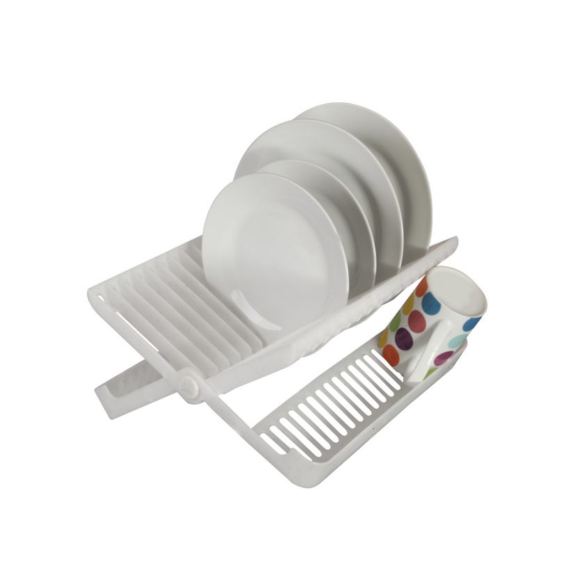 Foldable dish drainer