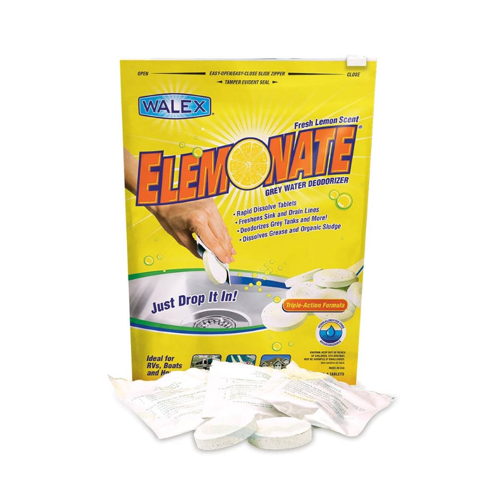 Elemonate Grey Water Deodorizer Tablets