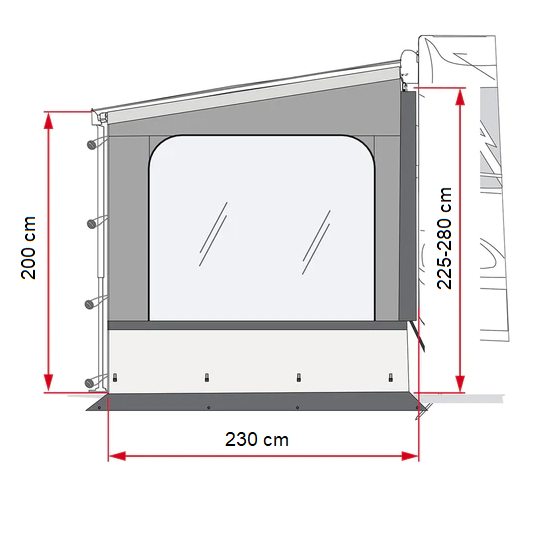 Fiamma Side Wall Pro