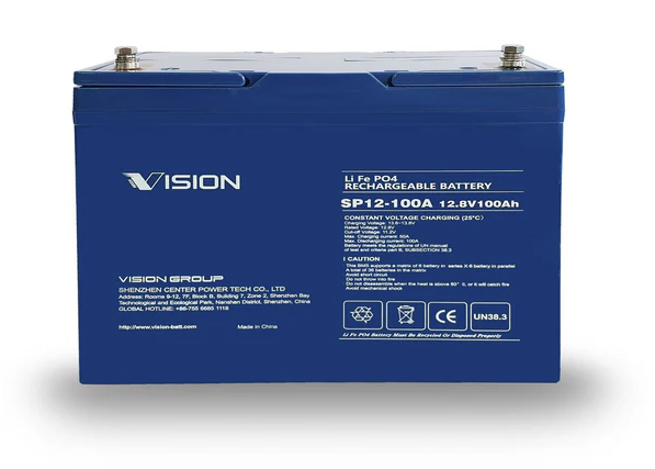 Vision 12V 100Ah Lithium Battery