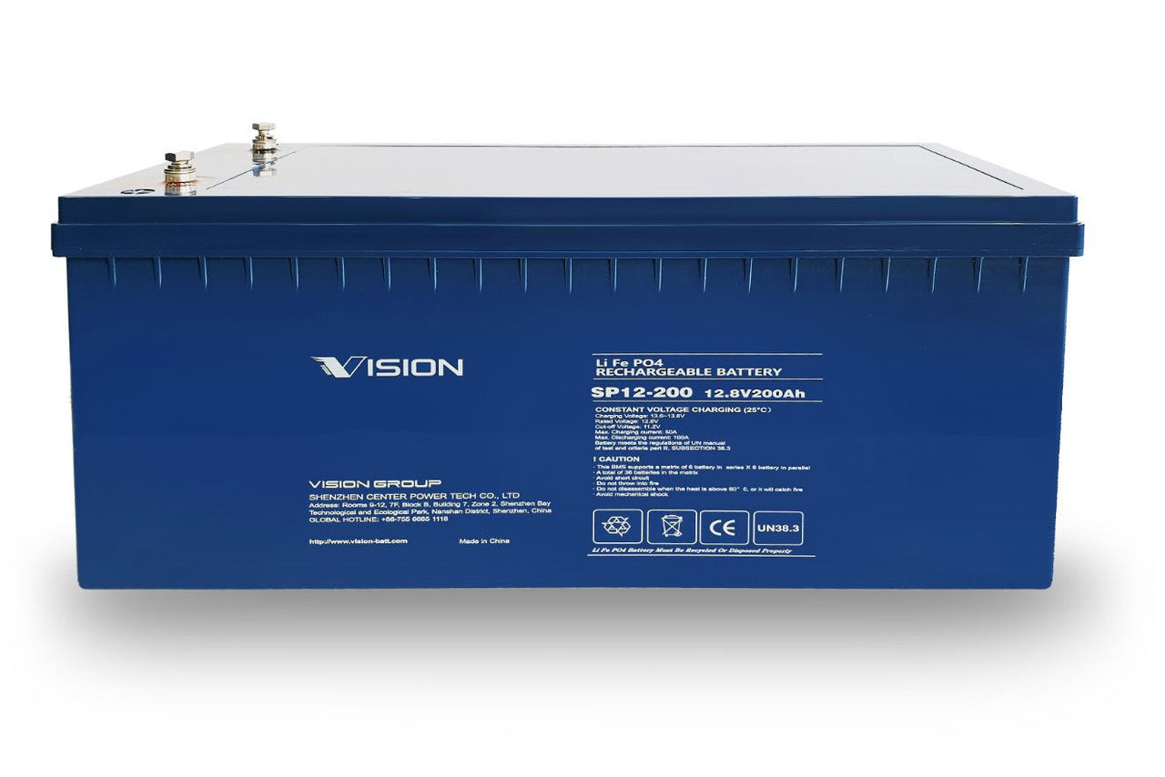 Vision 12V 200Ah Lithium Battery