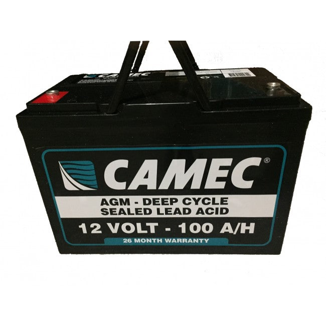 Camec 100AH SLA Deep Cycle AGM Battery