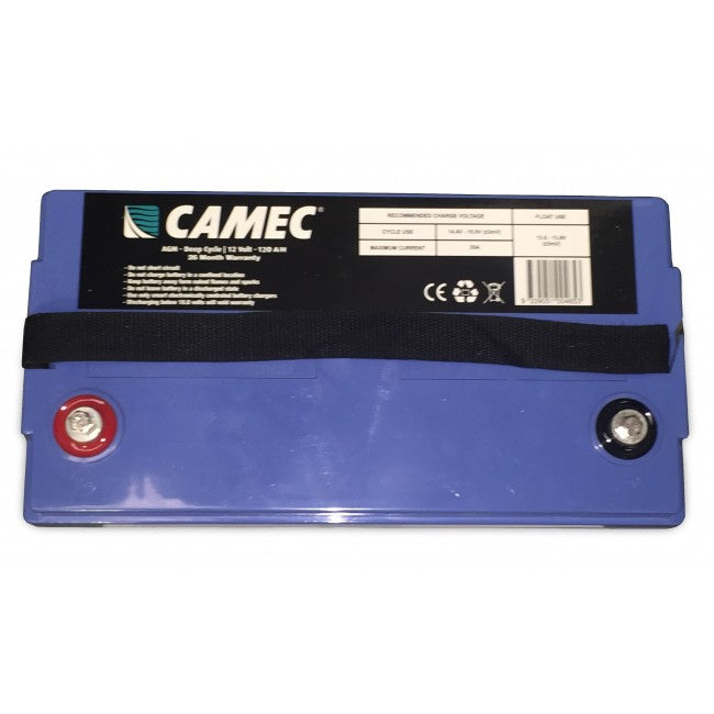 Camec 120AH SLA Deep Cycle AGM Battery