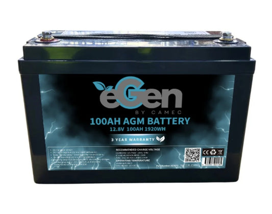 Egen 100Ah AGM Battery