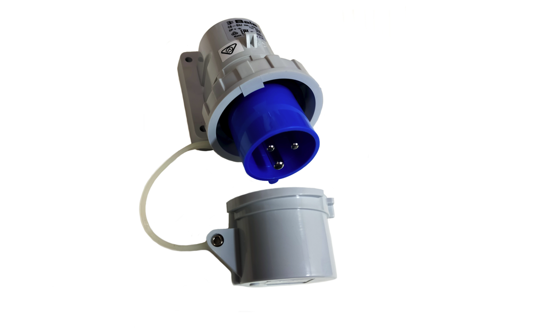 Caravan Inlet Panel 16 Amp 240V Caravan Inlet, Surface Mount – Gipsy Caravans