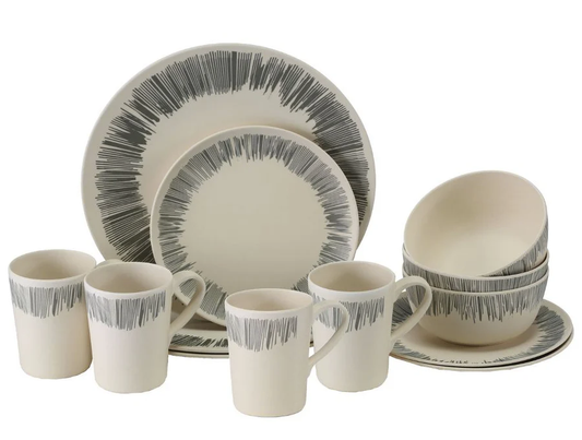 Bamboo Dinner Set 16 Piece