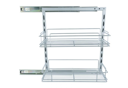 Camec Roll Out Pantry 200mm Wide Baskets