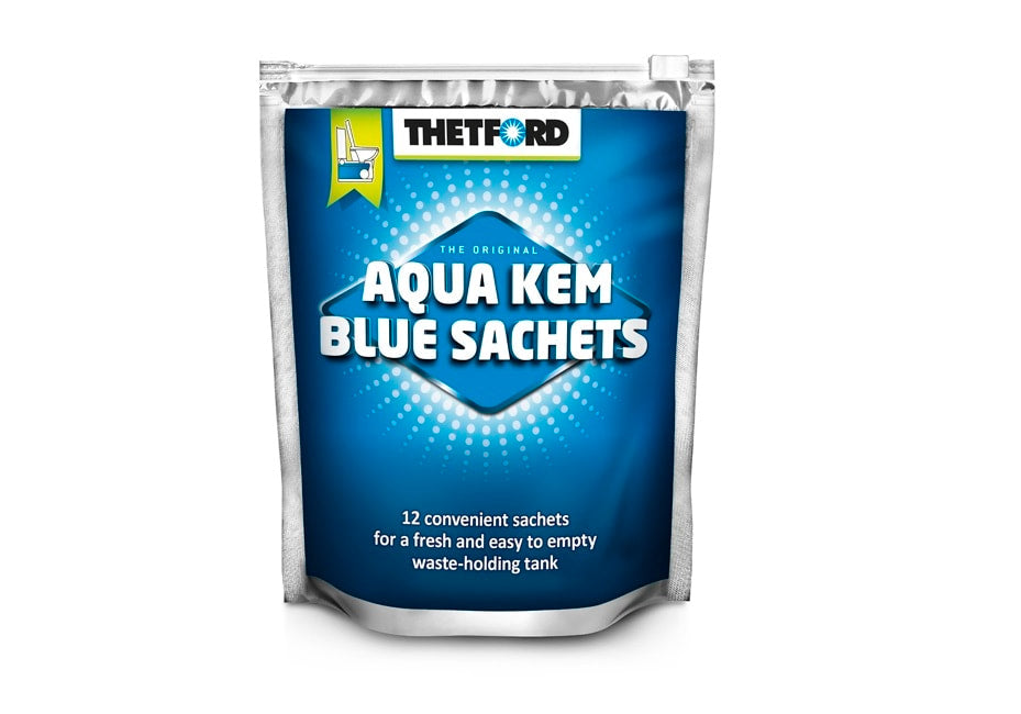 Aqua Kem Blue Sachets 15 Stück | Toilettenzusatz Aqua Kem Blue Sachets 15 Stück | Toilettenzusatz